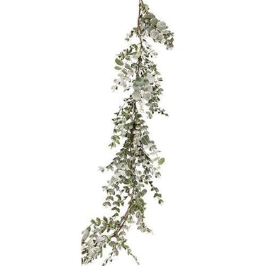 Snowy Eucalyptus Garland, 5ft - The Fox Decor
